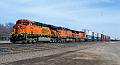 BNSF 7744 at Dilworth, MN